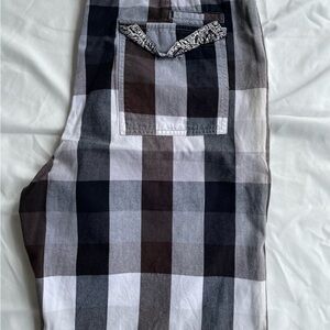 Hurley Patterned Button-Detail Pants